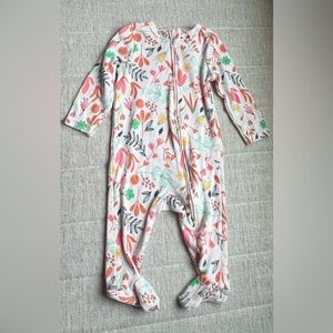 Nine West Multicolor Floral Kids Footie